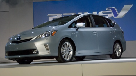 NAIAS. Toyota Prius V Concept